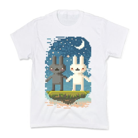 Bunnies in Moonlight Kid's Tee